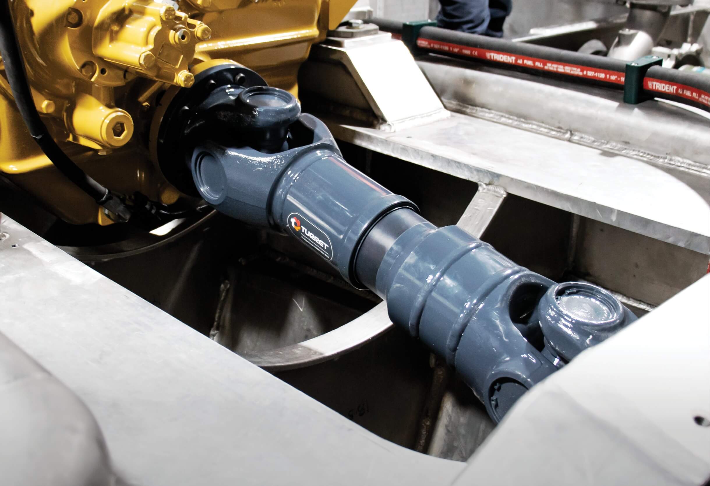 Beattys step up for urgent offshore marine driveshaft.